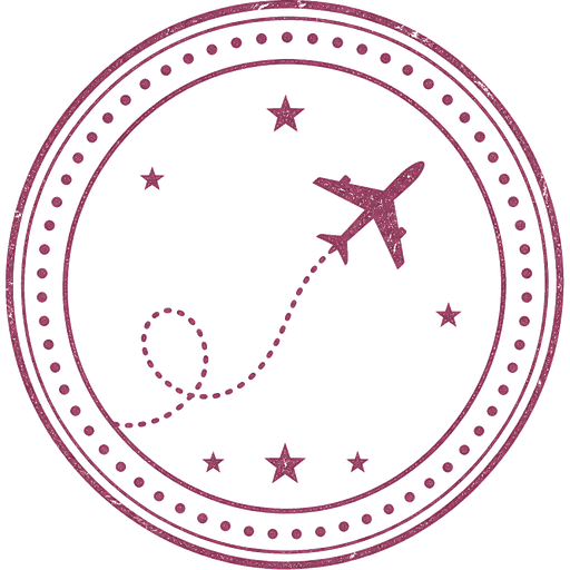 Renée's Travel Site stamp logo